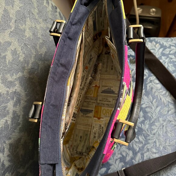 women's hand made patchwork bag, new never use - Picture 3 of 3